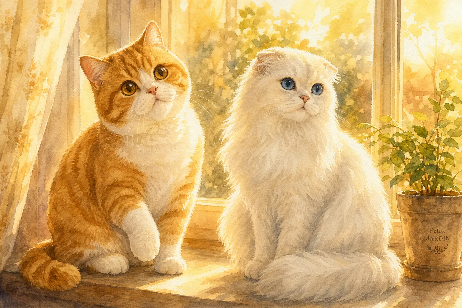 窗台猫